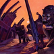 Illustration for article titled Stormtroopers Have Lightsabers And C-3PO Has Breasts In Ralph McQuarries Star Wars Art